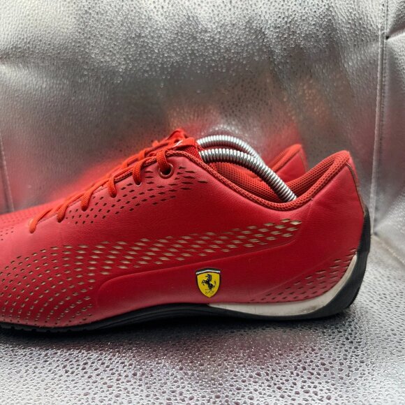 Size 12‎ PUMA Drift Cat 5 Ultra II x Scuderia Ferrari Mens Red Sneaker 306422-05 main image 4